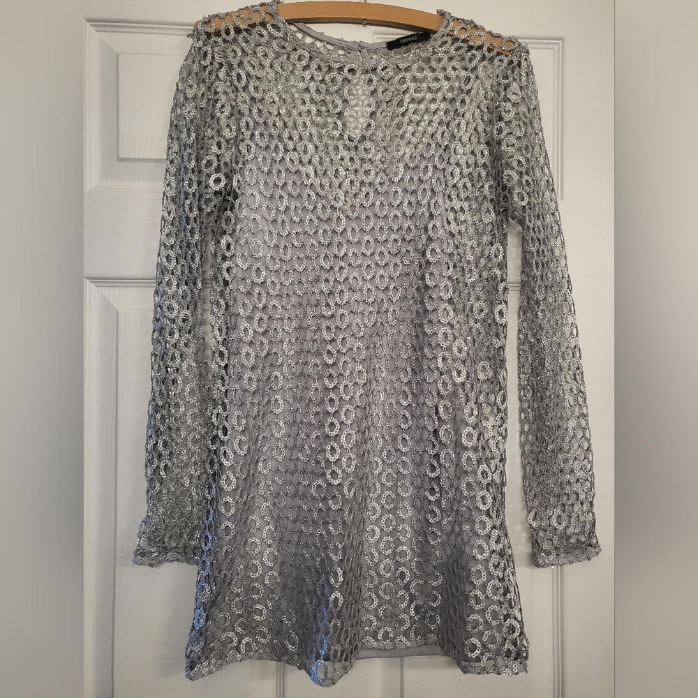 Forever 21 Silver Dress